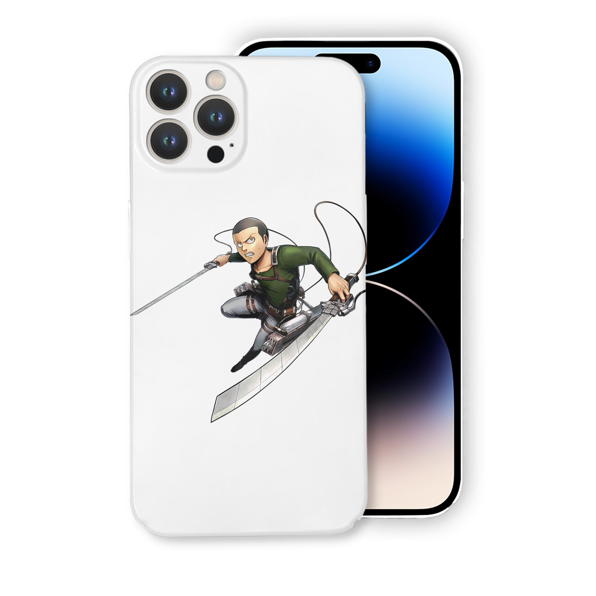 （画像用） 進撃の巨人 コニー·スプリンガー Attack on Titan Connie Springer 【iPhone 14シリーズ対応】ハードケース